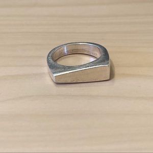 925 sterling silver size 4.75 minimalist ring